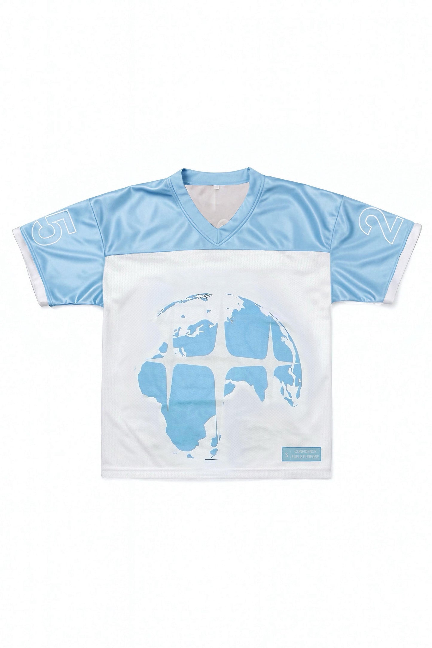 Baby Blue Mesh Jersey